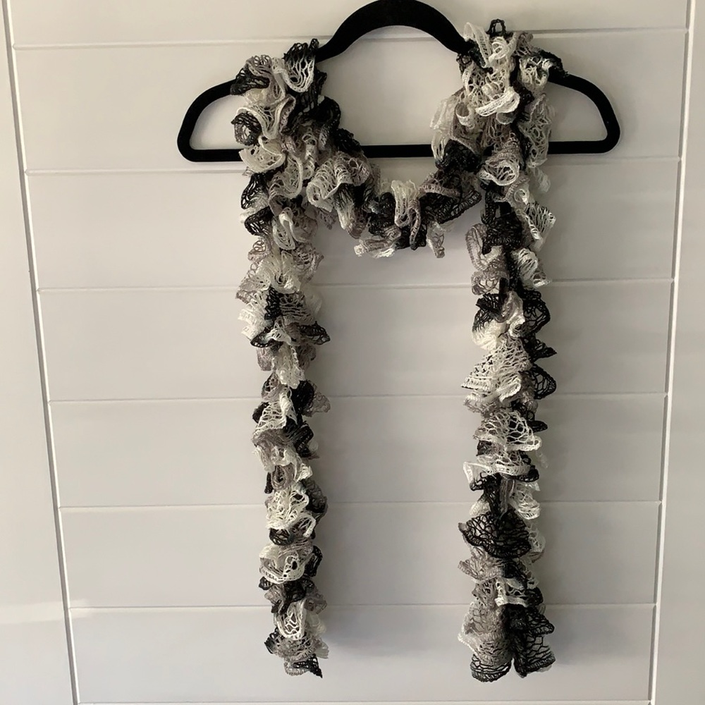 Handmade crochet scarf